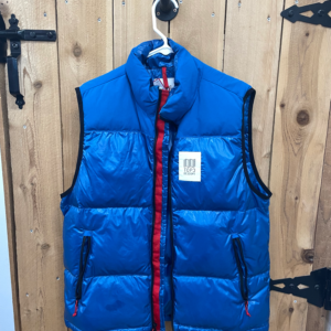 Topo Designs Puffy Vest, Medium