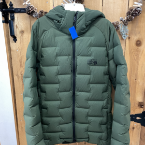 Mountain Hardwear Green Puffy, Men's Medium