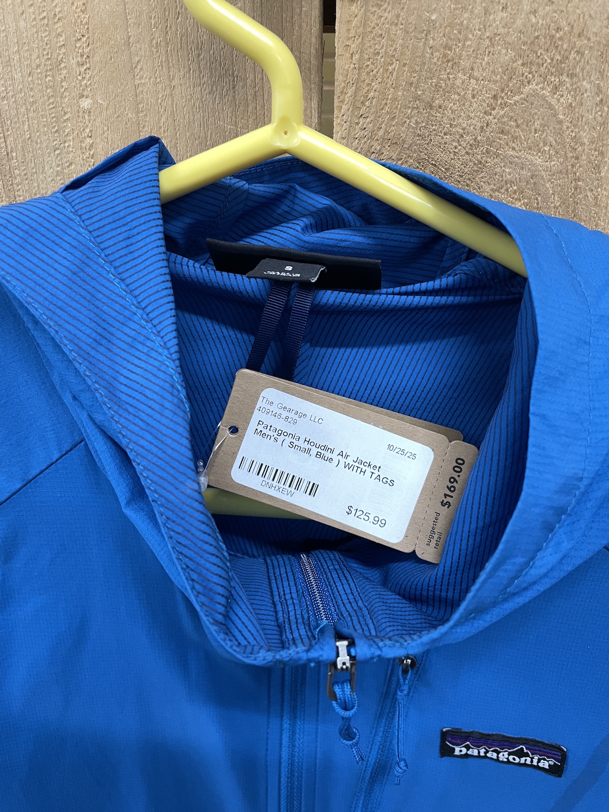 Patagonia Houdini Air Jacket, Blue, Men's Small - Gearage Outdoor