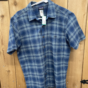 Patagonia Short Sleeve Button-Up, Men's Med