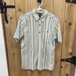 Patagonia Striped Button Down, Men's Medium