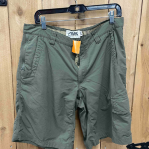 Mountain Khaki Hiking Shorts, Men's 36, Green