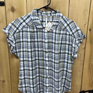 Kuhl Short Sleeve Plaid, Women's Small